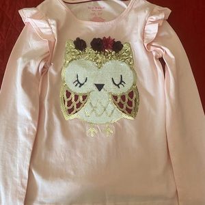 🦉ISAAC MIZRAHI FLIP SEQUINS OWL LONG SLEEVE🦉